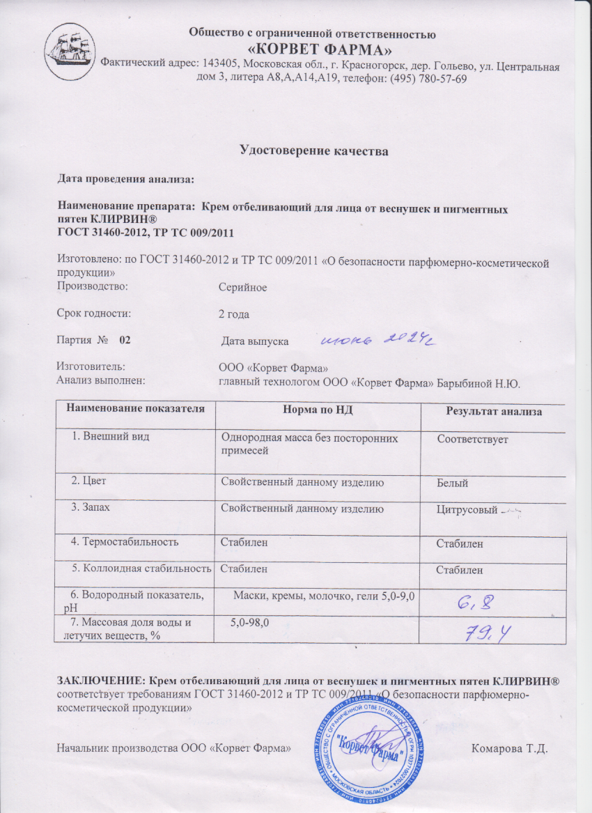 Паспорт №06202402